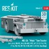 RESKIT RSK48-0017 MD-3A Mule Tow Tractor (3D Printed model kit) 1/48